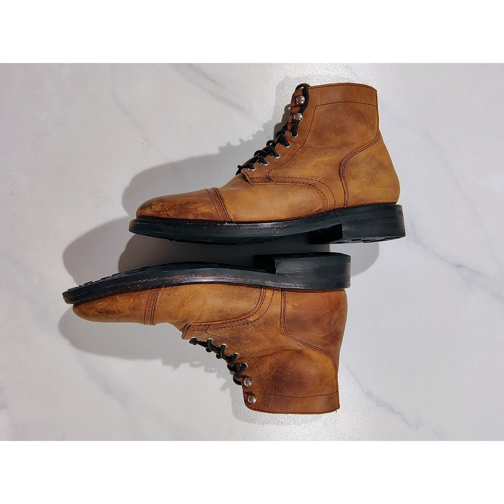 Thursday Boot Company Captain Men's Sz 8.5 Leather Rugged Resilient Lace-up Boot - Picture 6 of 14